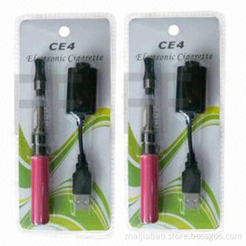eGo CE4 Blister Pack Hottest Selling E-cigarettes with CE, RoHS and SGS Marks